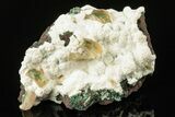 Gemmy Heulandite Crystals on Mordenite - Maharashtra, India #195571-1